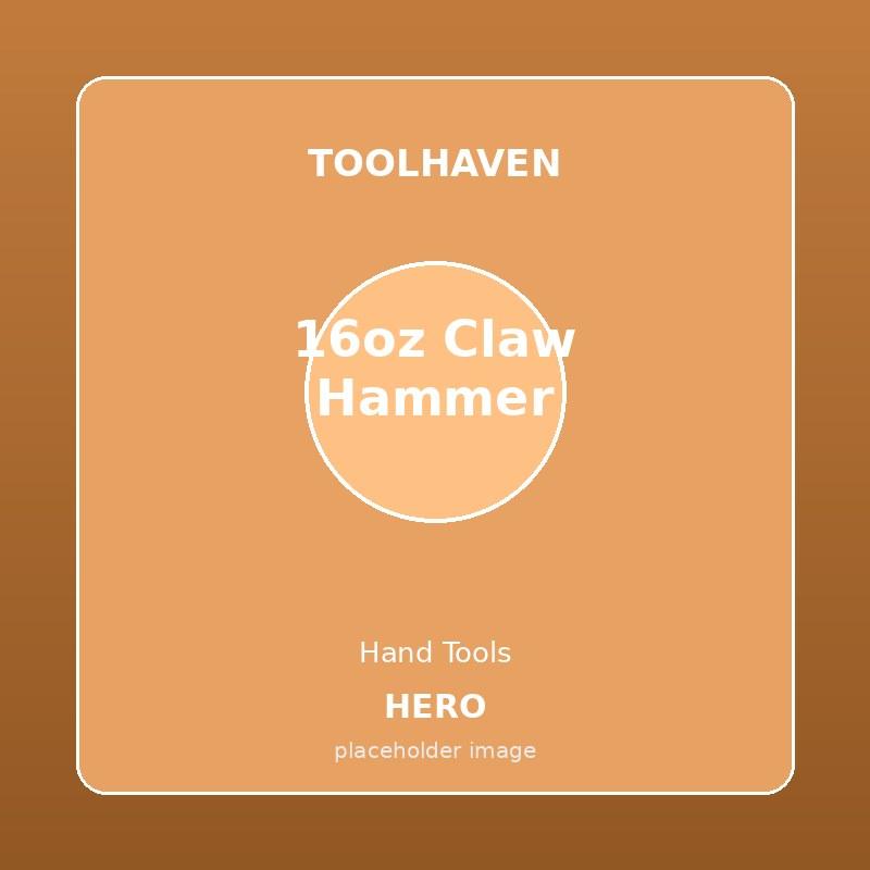 16oz Fibreglass Claw Hammer