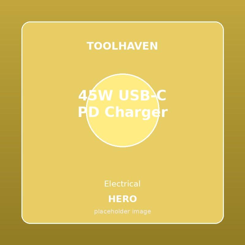 45W USB-C PD Wall Charger